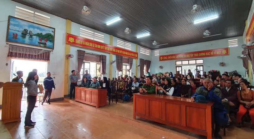 Công ty Botania góp phần ủng hộ đồng bào miền Trung vượt qua bão lũ